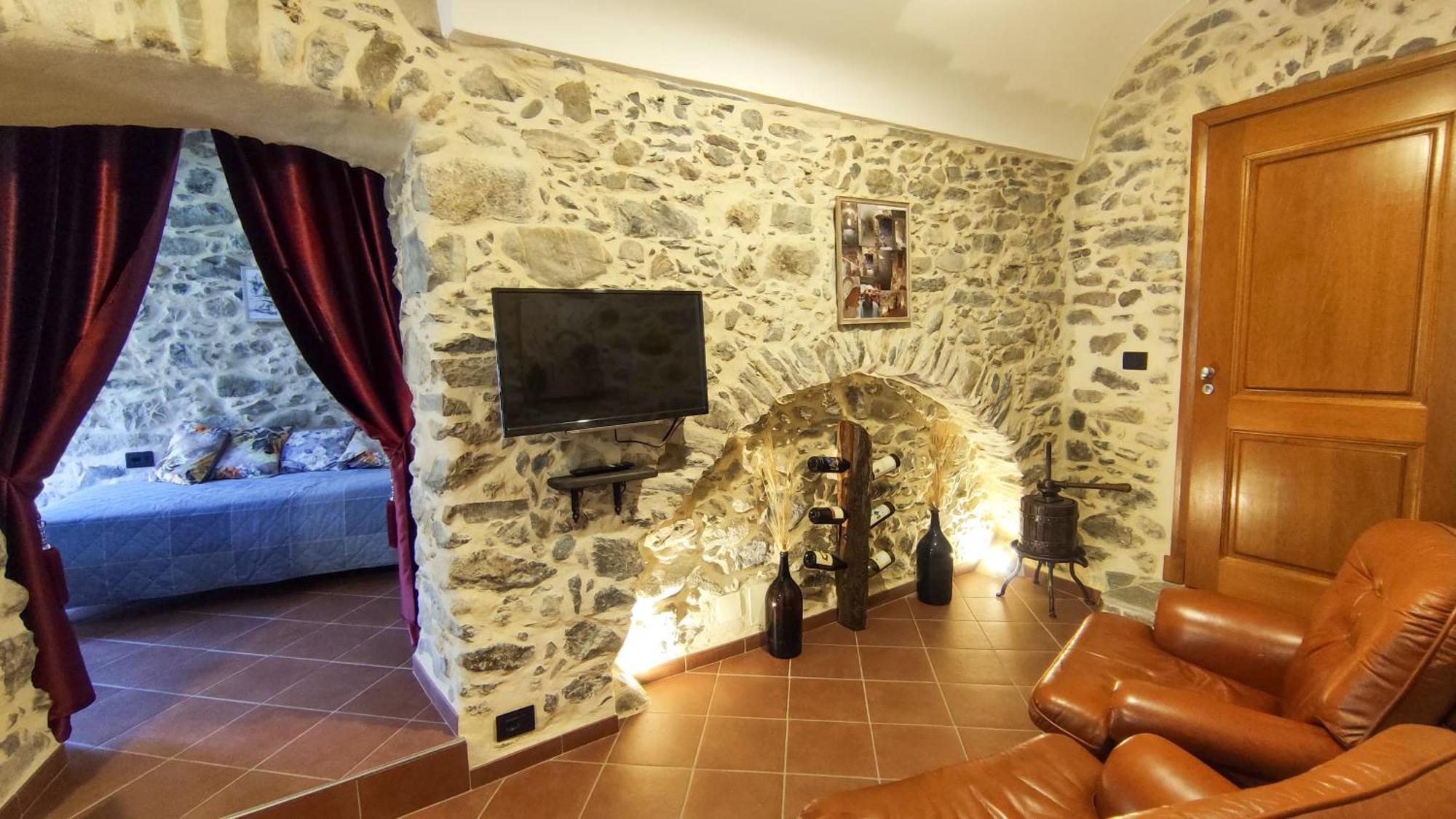 Casa Bertagna Apartment Rocchetta Nervina ภายนอก รูปภาพ